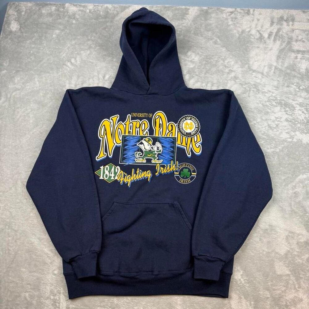 Russell-athletic Men's Navy and Blue Hoodie
